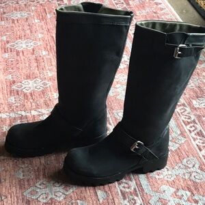 Anthropologie Jim Barnier biker boots